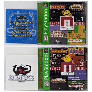 Namco Museum Vol. 1 and Vol. 3 (Sony PlayStation 1) 13 Total Games PS1